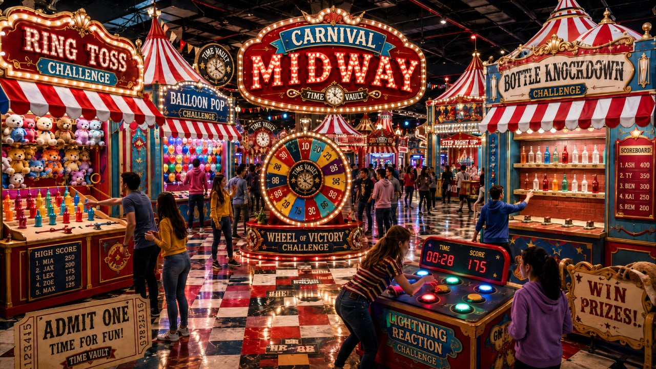 Midway era — carnival games
